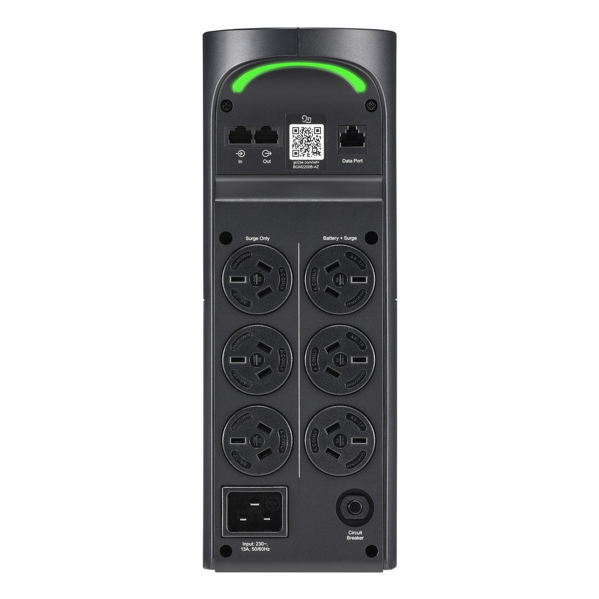 APC Back-UPS Pro 2200VA 1320W Tower UPS 6x Aus Outlets RGB Lights