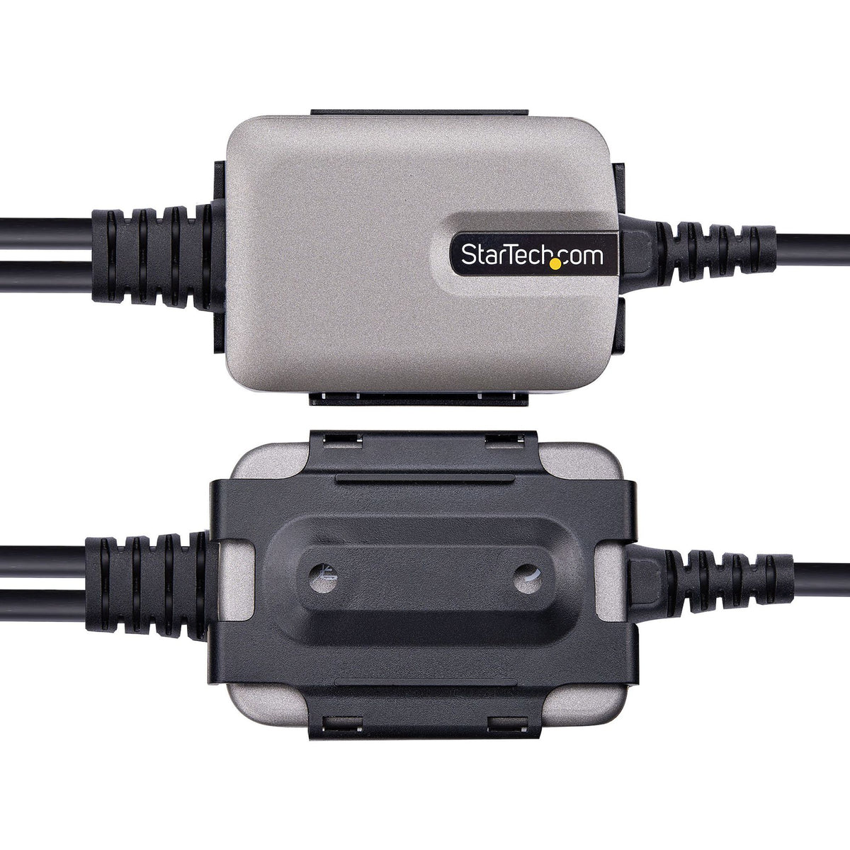 StarTech 60cm 2-Port USB to Serial Adapter Cable FTDI DB9 RS232 COM Retention