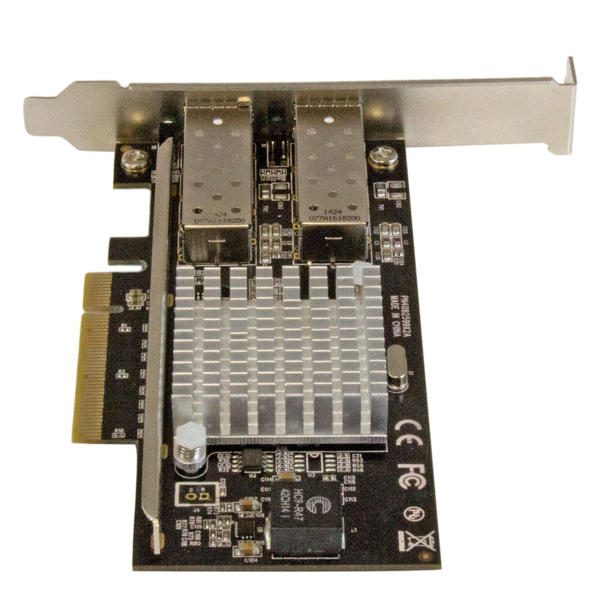 StarTech.com 10G Network Card 2x SFP+ Multimode LC Fiber PCI Express x4 20Gbit/s