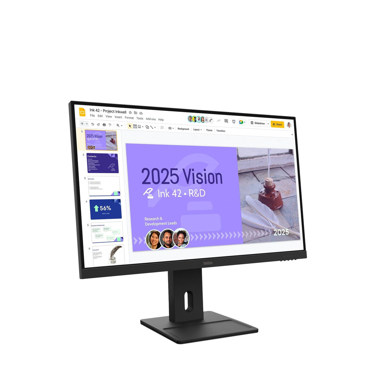 Lenovo ThinkVision E27Q-40 27" QHD IPS 100Hz Monitor 2560x1440 2xHDMI DP VESA Adjustable tl:26fcc8ab