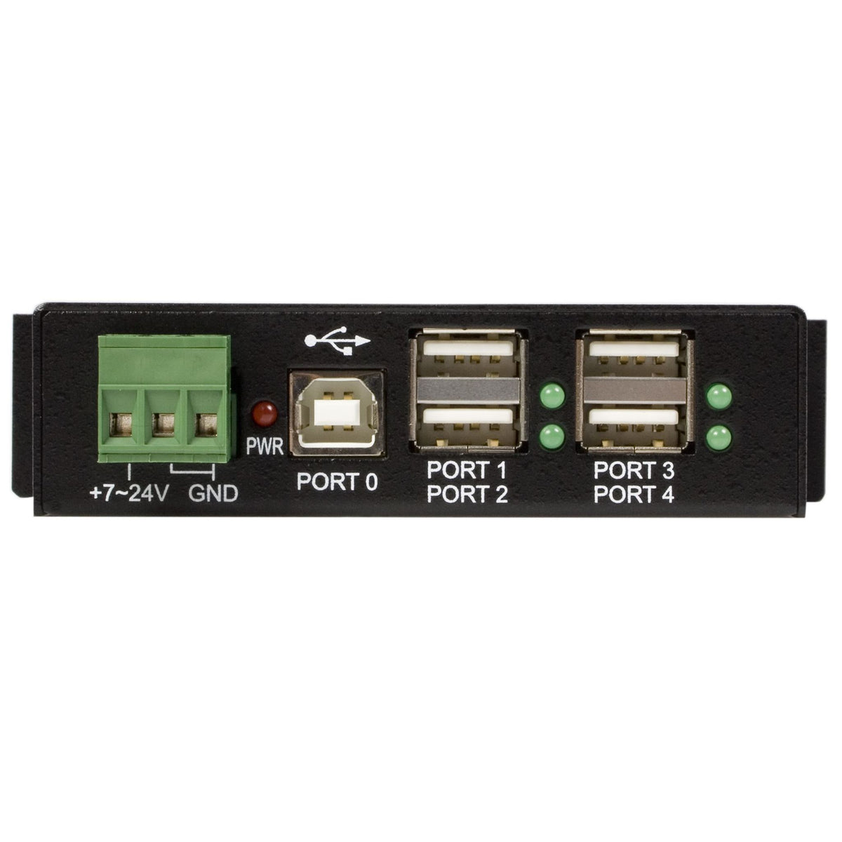 StarTech.com USB Hub - USB Type B - External - Black - TAA Compliant - 4 Total