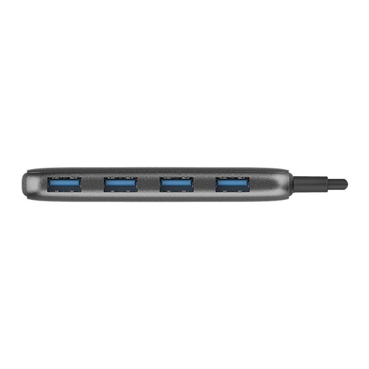 Verbatim USB Hub - USB 3.1 (Gen 1) Type A - External - Grey - 4 Total USB