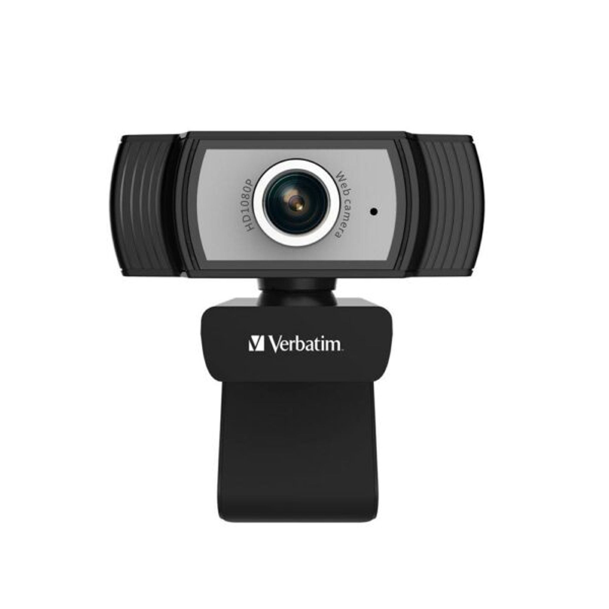 Verbatim 1080p Full HD Webcam - Black/Silver FHD 1920x1080 2.0 Mega Pixels Co... tl:4aff1ea1