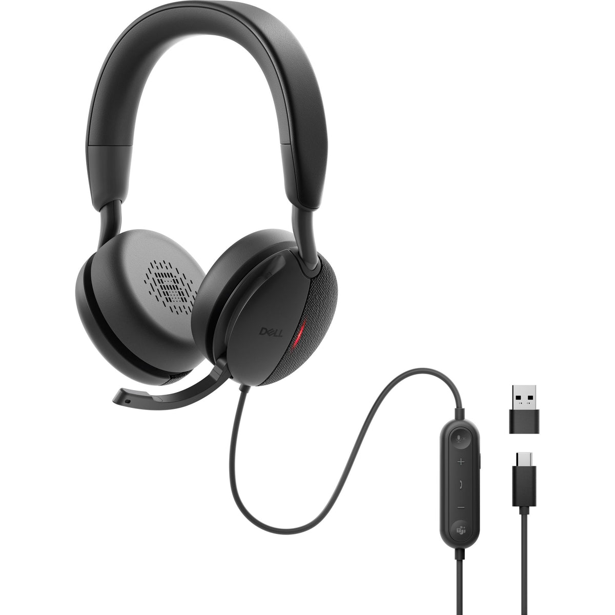 Dell WH5024 Wired ANC Headset USB-C