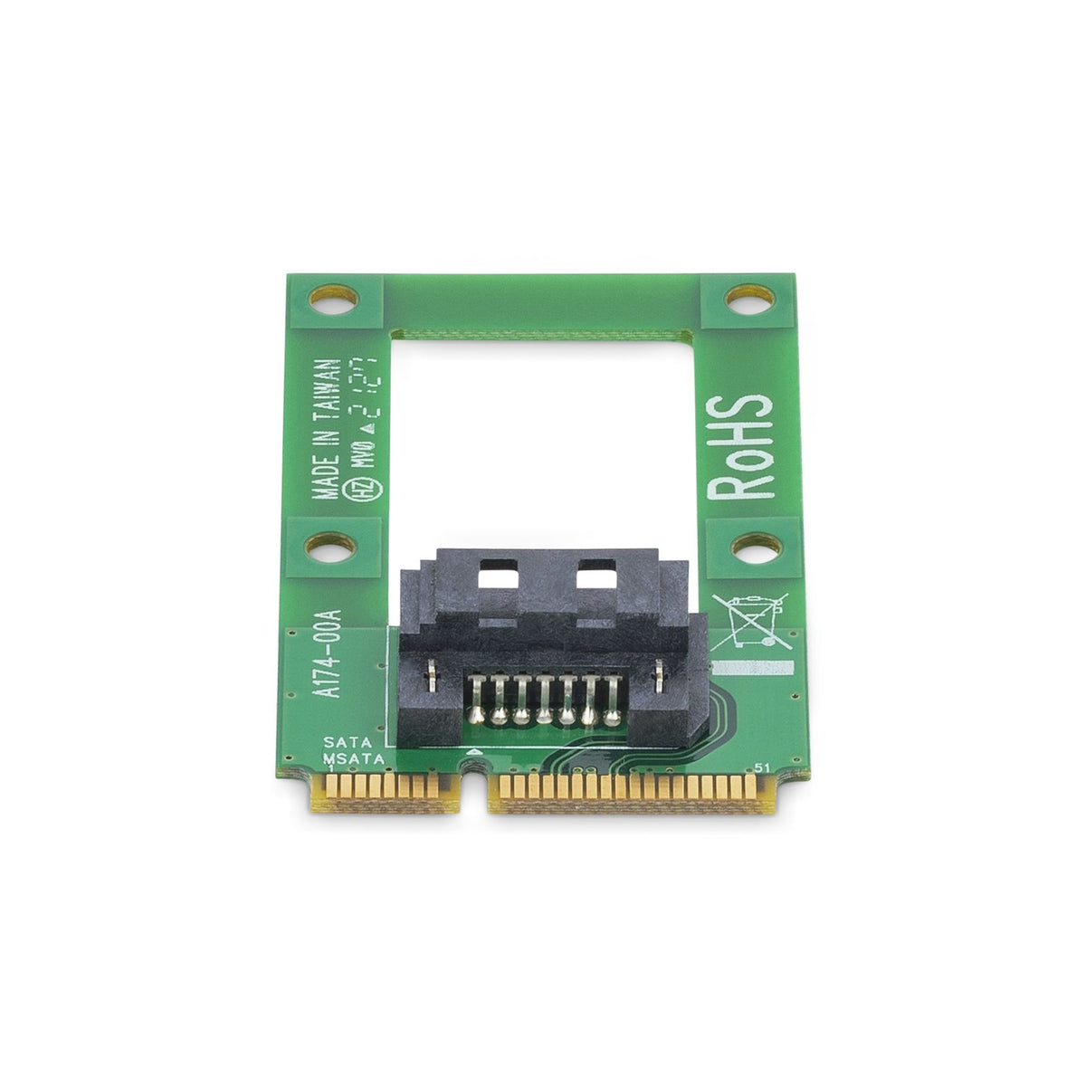 StarTech.com mSATA to SATA Adapter TAA Compliant