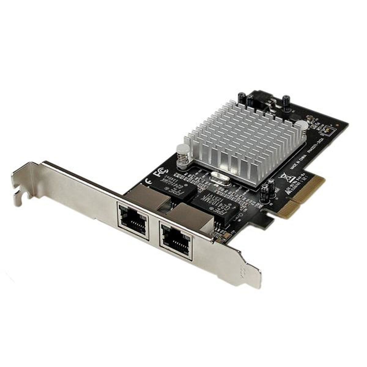 StarTech.com Gigabit Ethernet Card PCI Express x4 8Gbit/s 2Port
