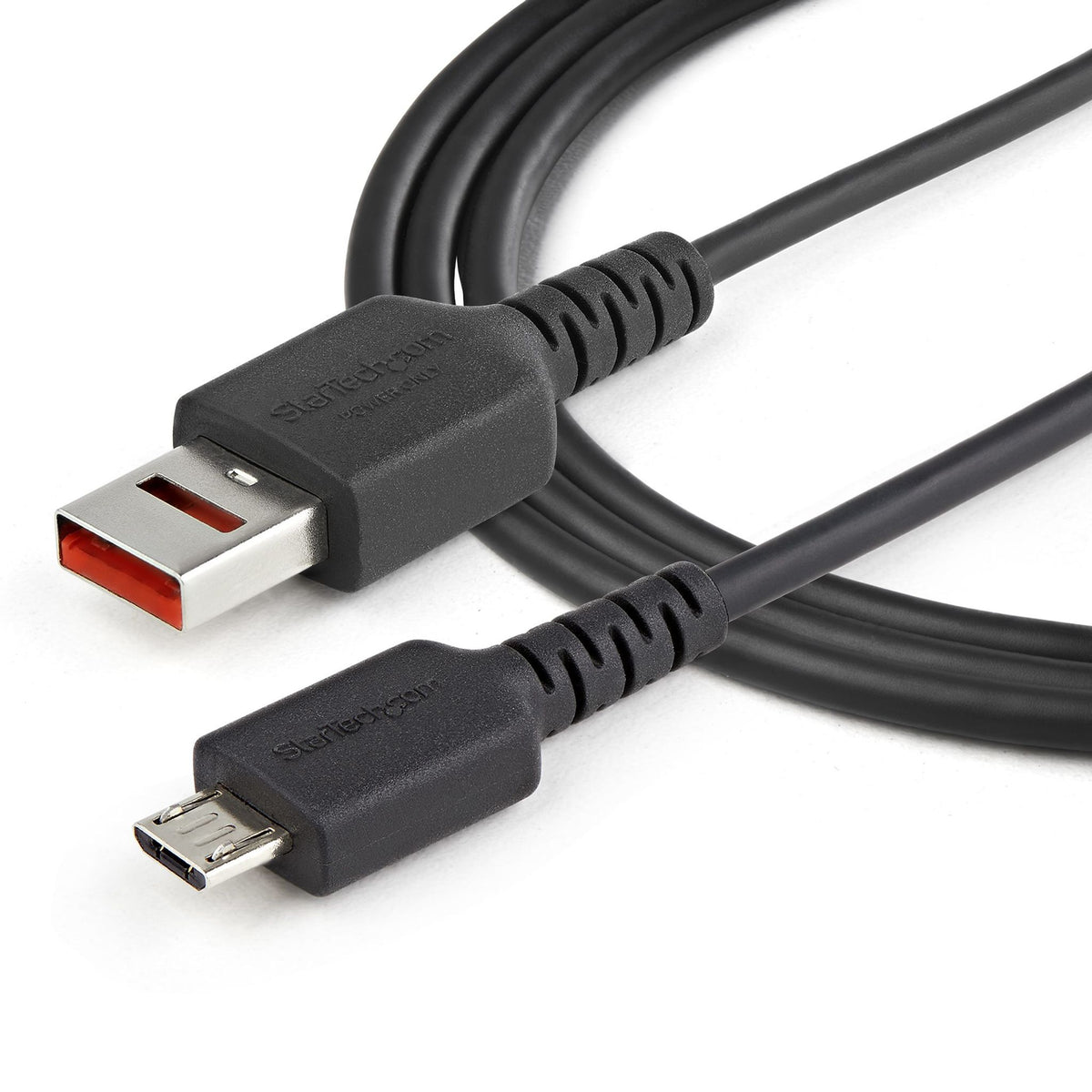 StarTech.com 1m USB-A to Micro-B Secure Charging Data Blocker Cable 5V 2.4A TPE