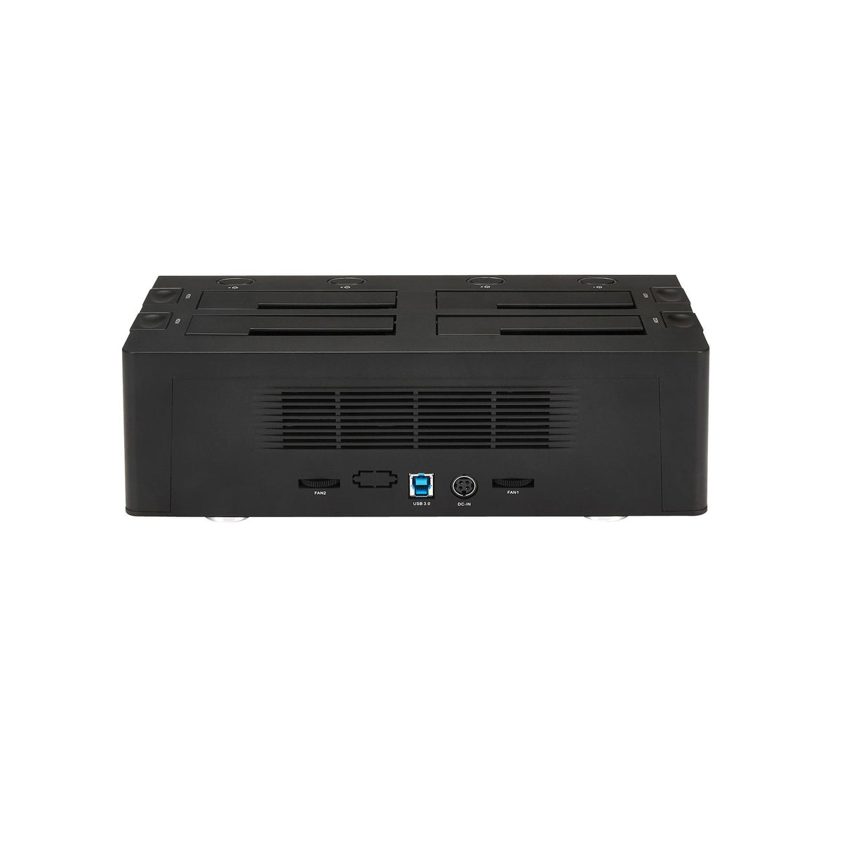 StarTech.com Quad-Bay SATA/600 USB 3.0 Hard Drive Dock Black