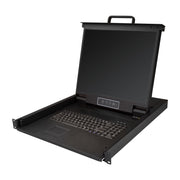 StarTech.com RKCONS1901 19" SXGA LCD Rack Console VGA Keyboard TouchPad 1U
