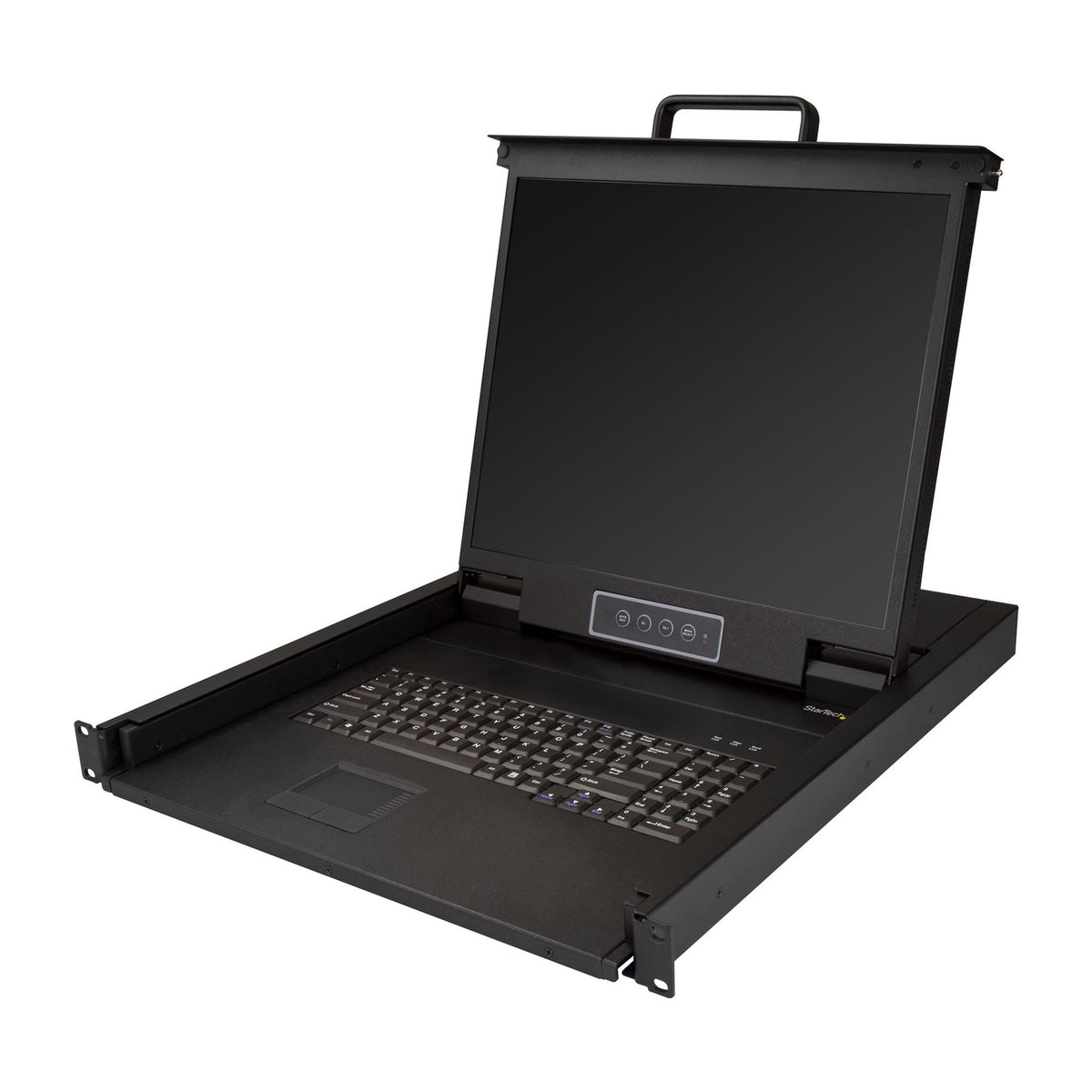 StarTech.com RKCONS1901 19" SXGA LCD Rack Console VGA Keyboard TouchPad 1U