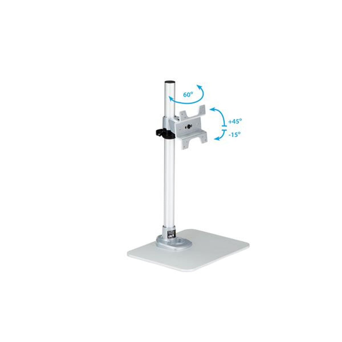 StarTech.com Single Monitor Stand 34" 14kg VESA Mount Steel Silver