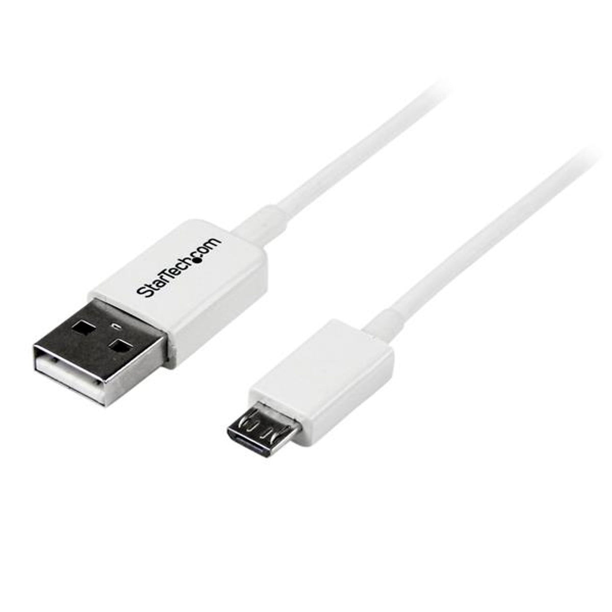 StarTech.com 1m White Micro USB A to B Cable 480Mbit/s