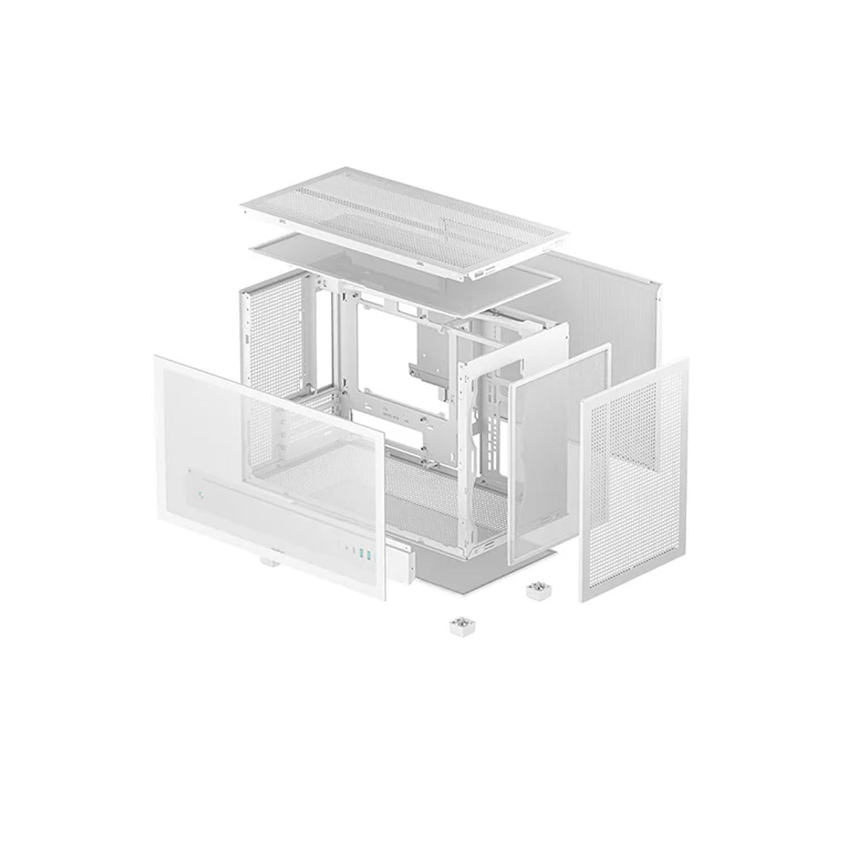 DEEPCOOL CH260 WH M-ATX Case Mesh and Glass Panels USB3.0 tl:1cae9719