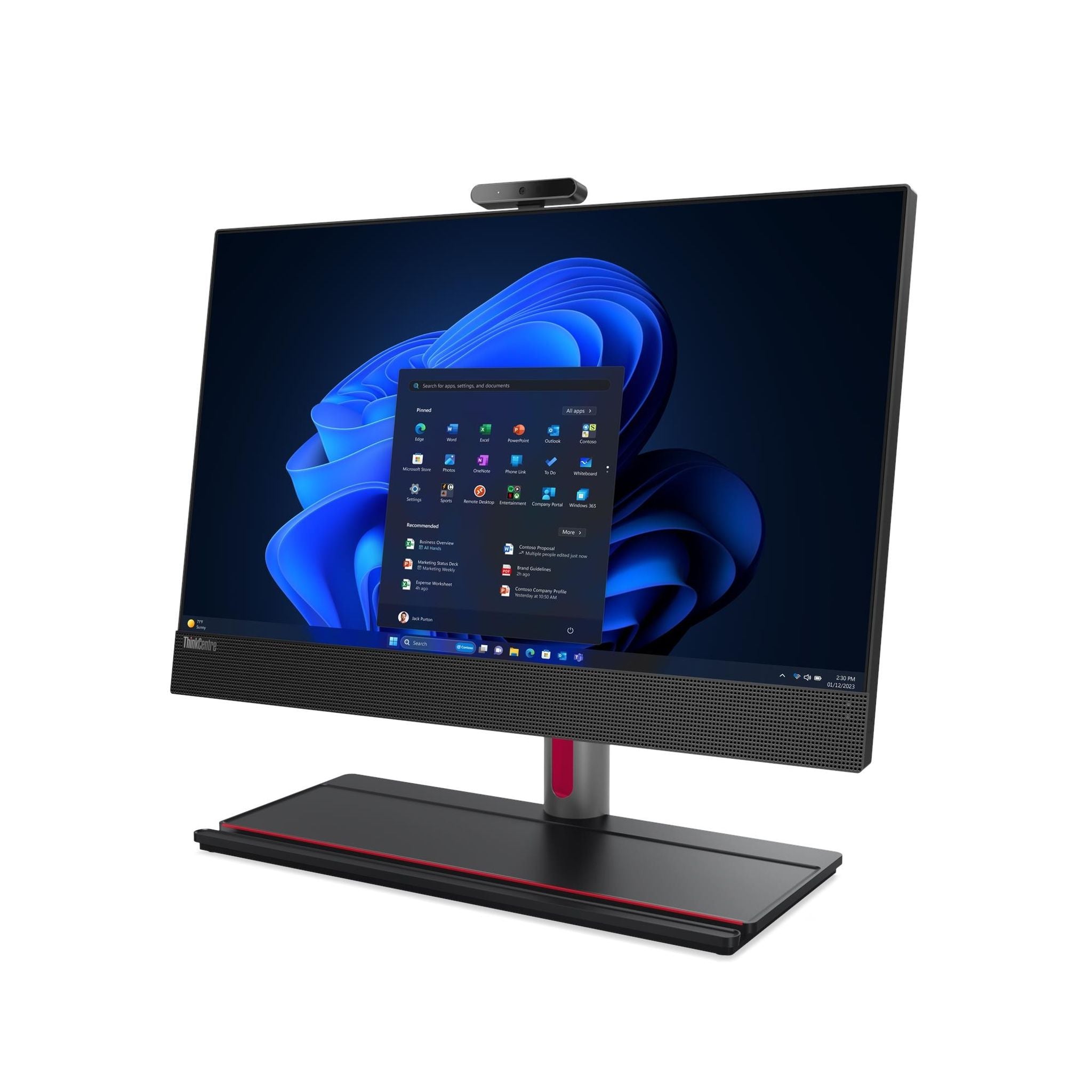 Lenovo ThinkCentre M90A G5 AIO 24" FHD i5-14500 8GB DDR5 256GB SSD Desktop PC tl:58211a8c