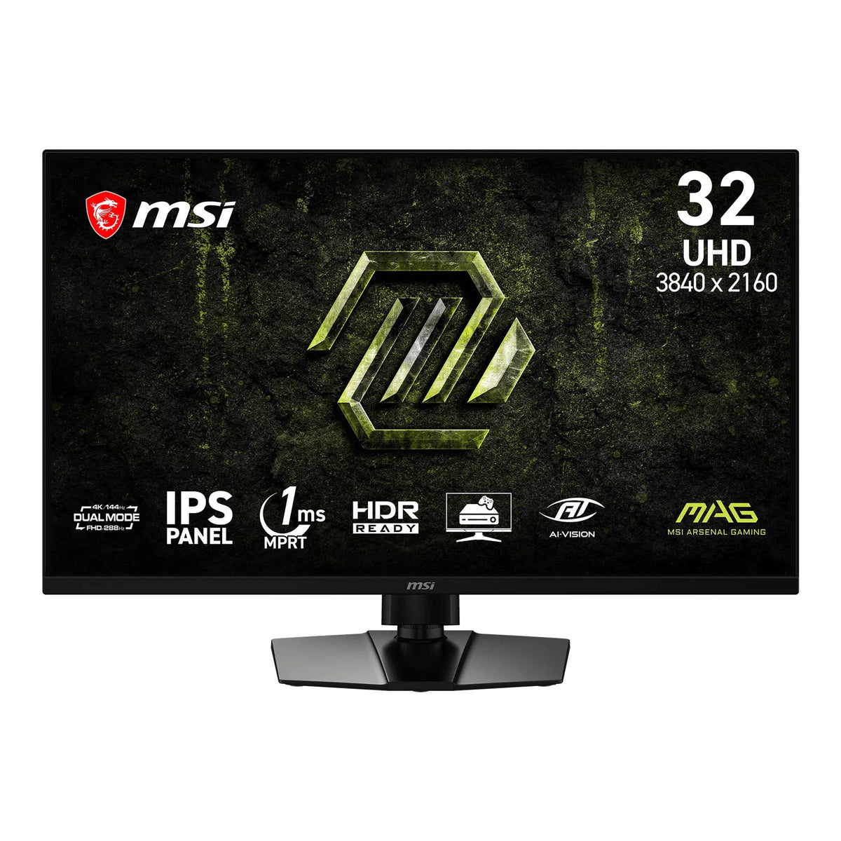 MSI MAG 321UPD 32" 4K IPS Gaming Monitor 1ms HDR AMD FreeSync Premium HDMI 2.1