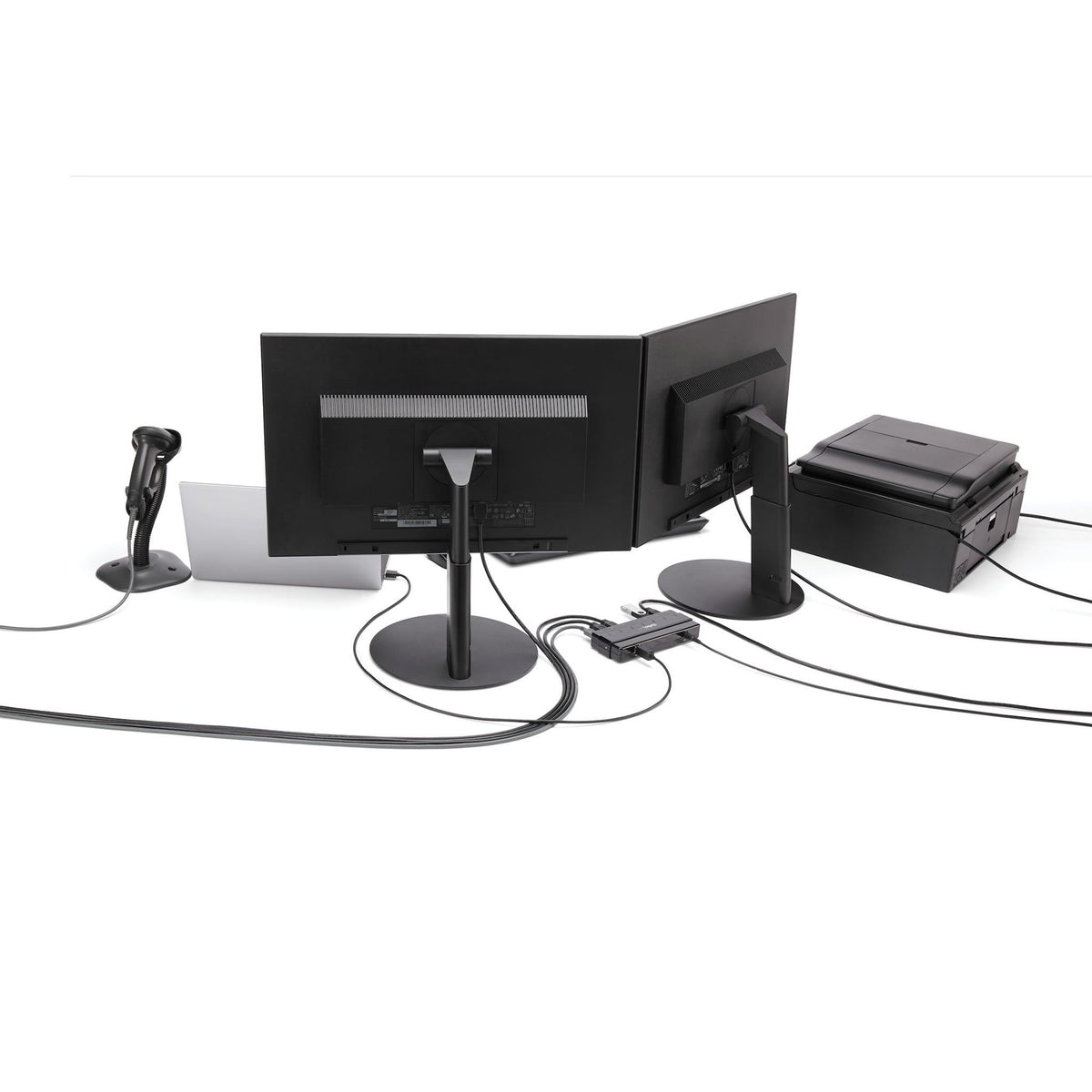StarTech 7-Port USB 3.0 Hub 5Gbps Desktop with Power Adapter Black