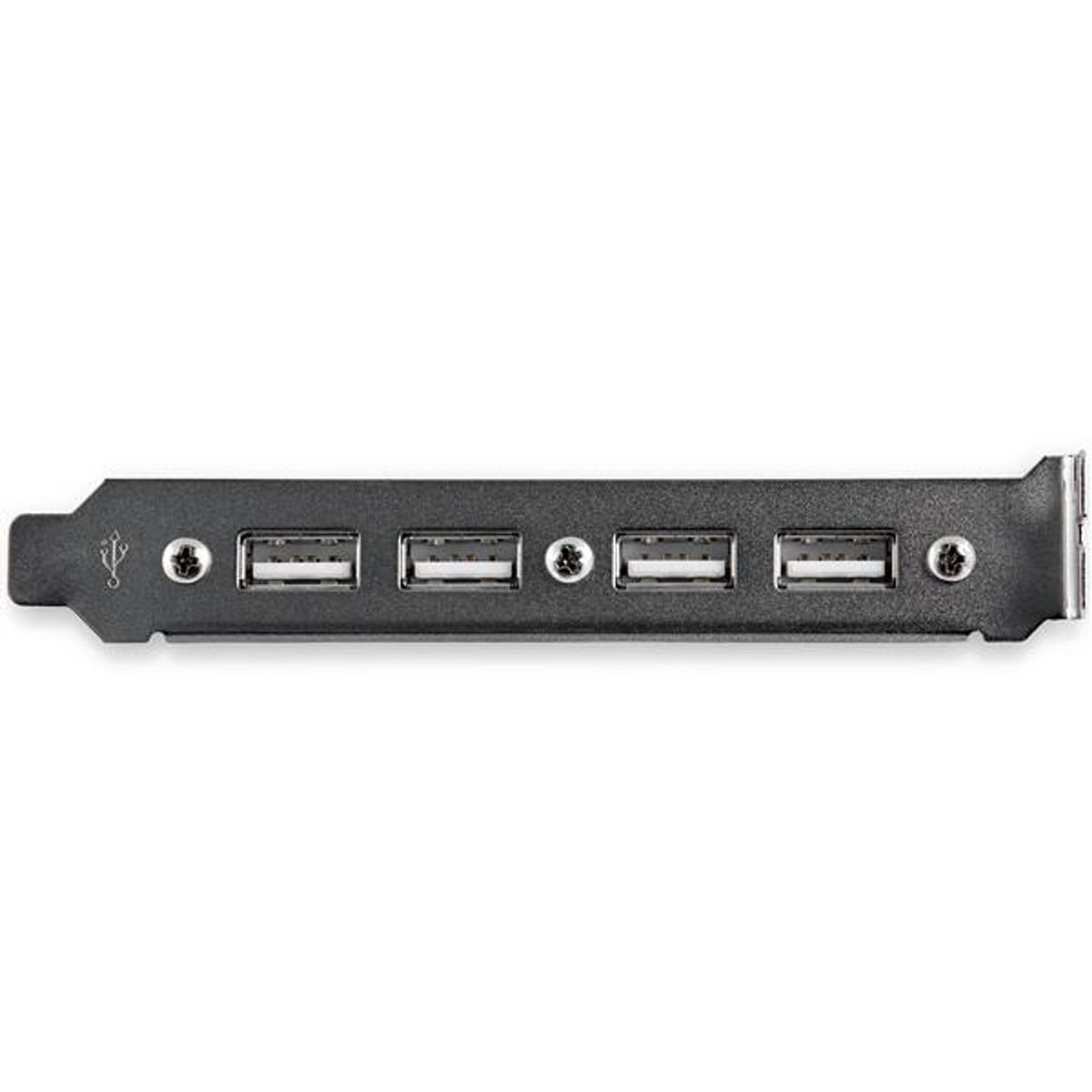 StarTech USB 4-Port A Female Slot Plate Adapter USB 2.0