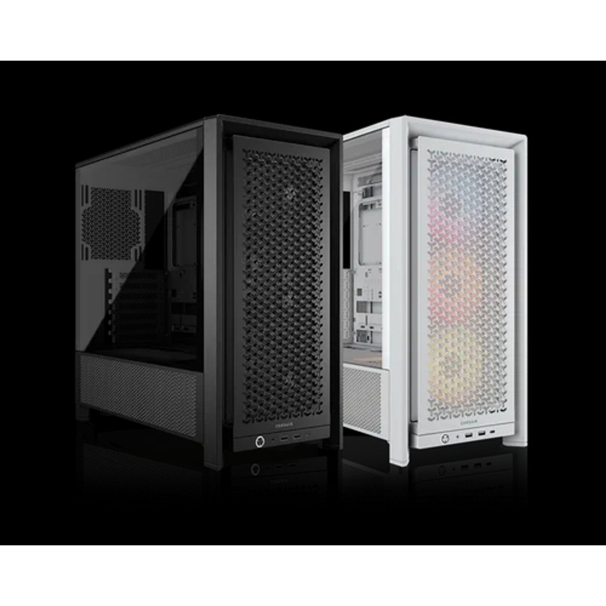 Corsair FRAME 4000D RS ARGB Modular Mid-Tower ATX Case 430MM GPU 170MM CPU Cooler 360MM RAD USB-C tl:449f240f