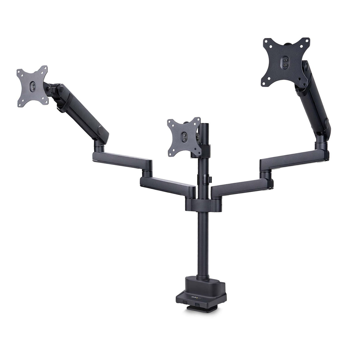 StarTech.com Triple Monitor Desk Mount 27" VESA 75x75/100x100 Tool-Less