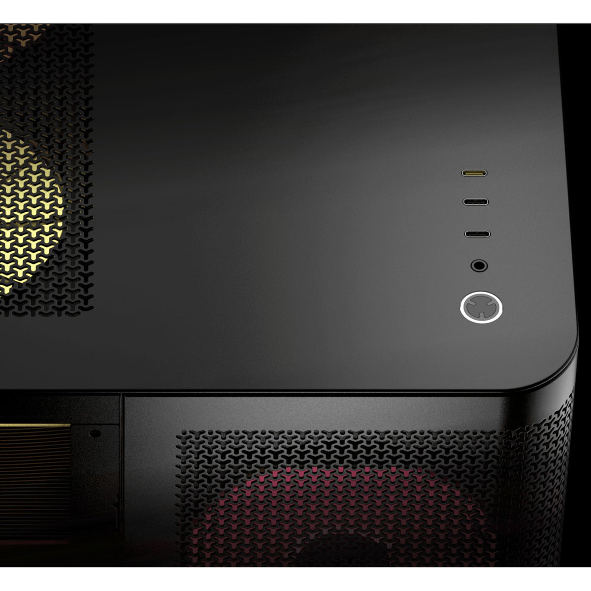 Corsair AIR 5400 LX-R RGB Triple Chamber ATX E-ATX Case Black 360GPU 180CPU 360RAD USB-C tl:c4ddcf0c