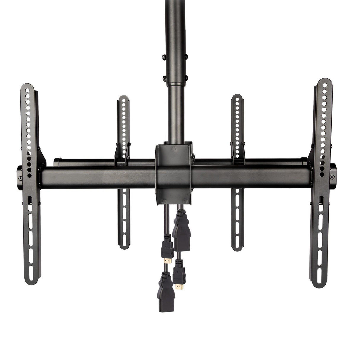 StarTech.com Dual TV Ceiling Mount 32-75" Back-to-Back Telescopic Pole