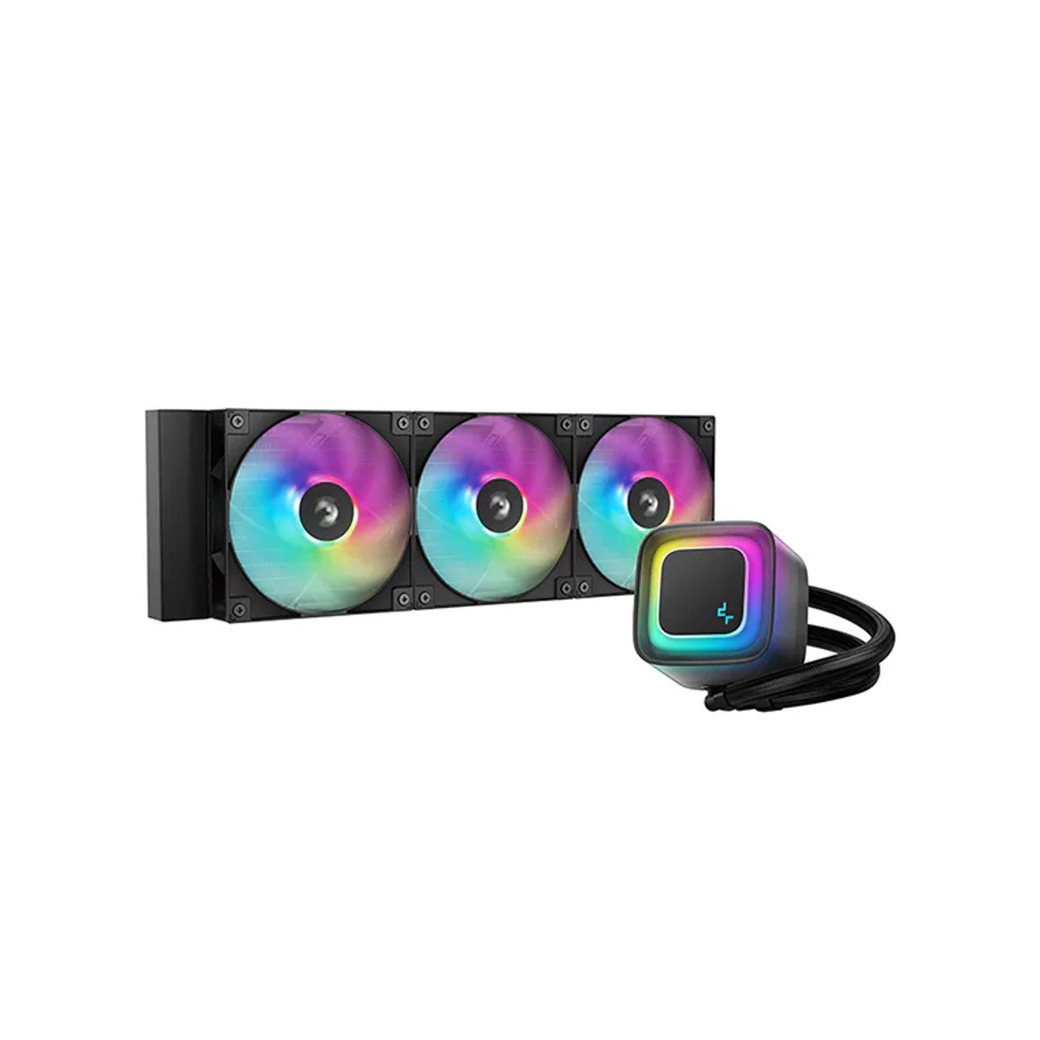 DeepCool LE360 V2 Liquid Cooler 360 mm 6th Gen Pump up to 3400 PWM Hydro Bear... tl:f5713310