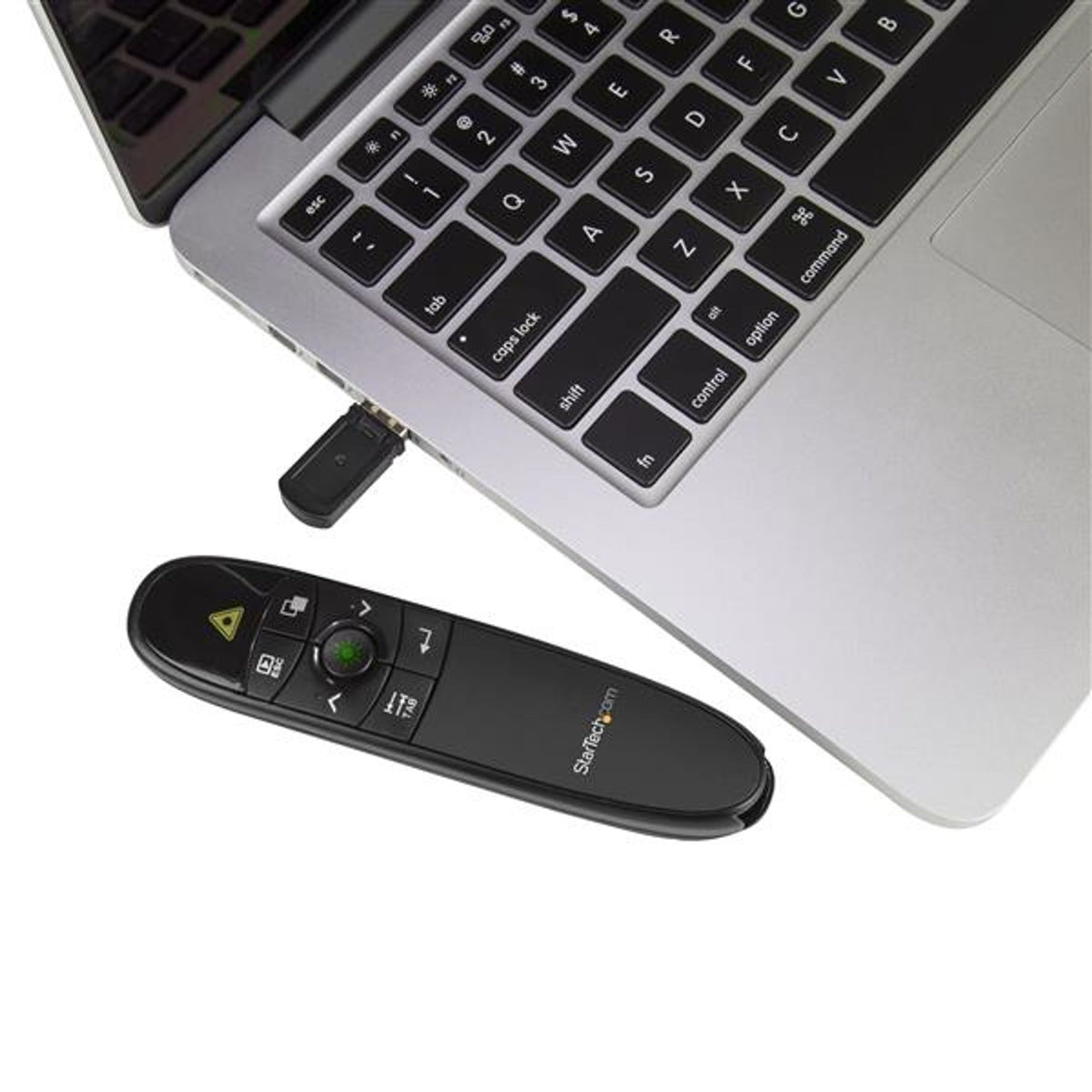 StarTech.com Presentation Pointer USB Wireless Laser Black 27m Range