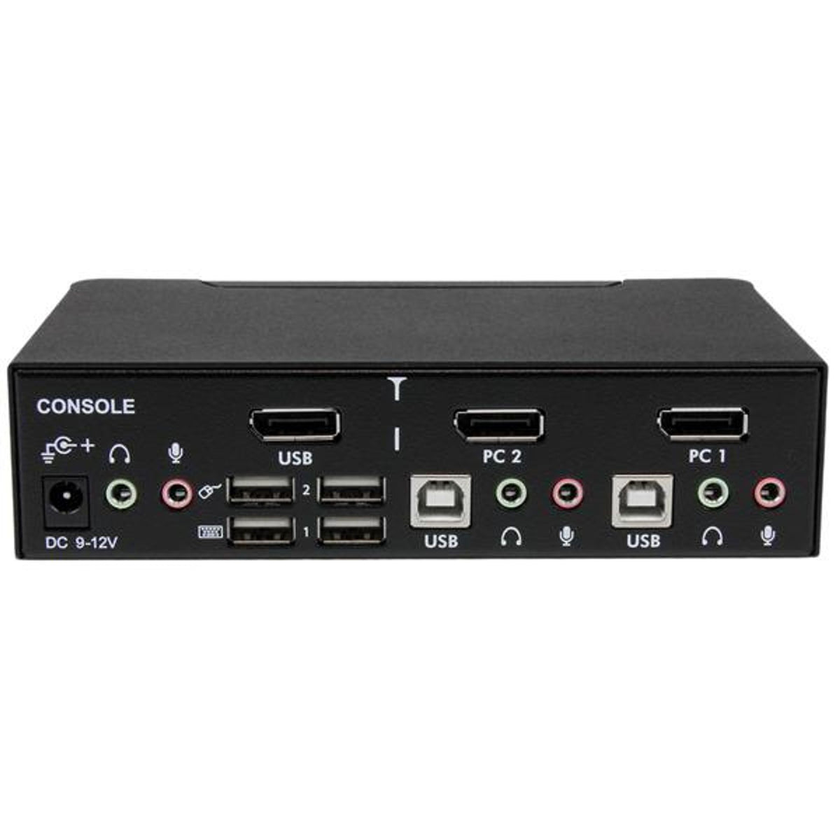StarTech.com 2 Port USB DP KVM Switch with Audio WQUXGA 3840x2400 Desktop