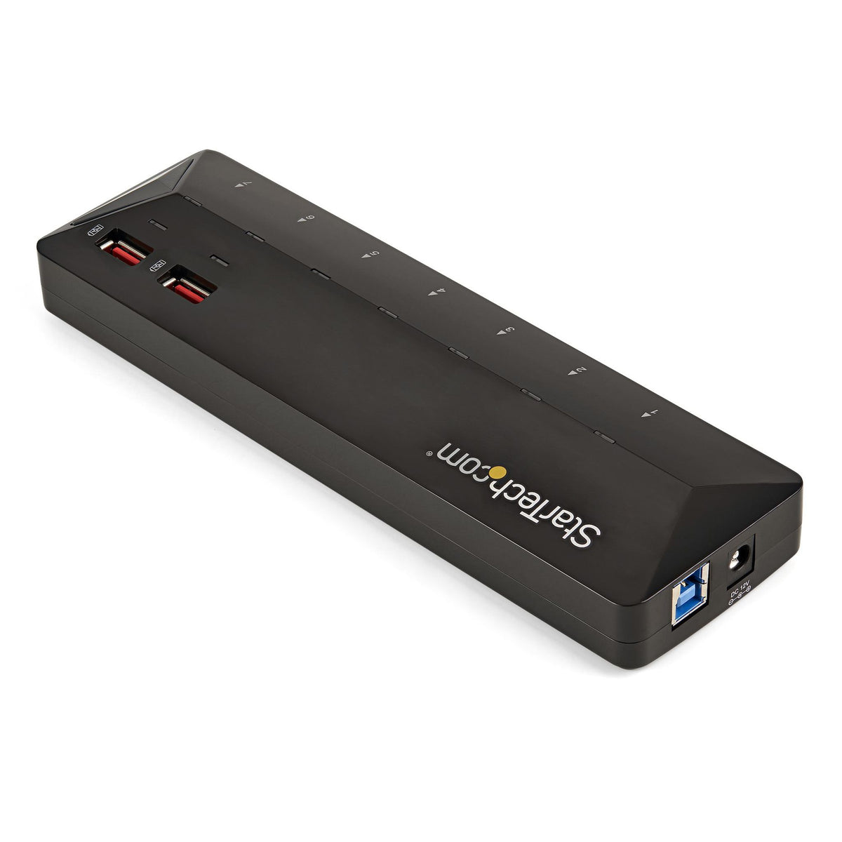 StarTech.com USB Hub 9 Ports 7 USB 3.0 External Black