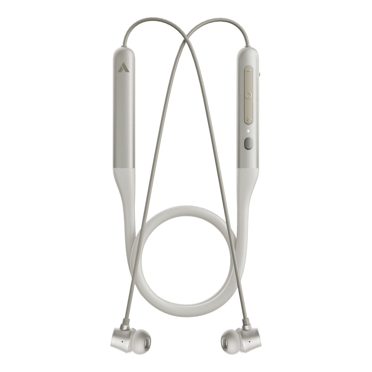 Verbatim TruSound Wireless Behind-the-neck Earbuds Grey Noise Cancelling