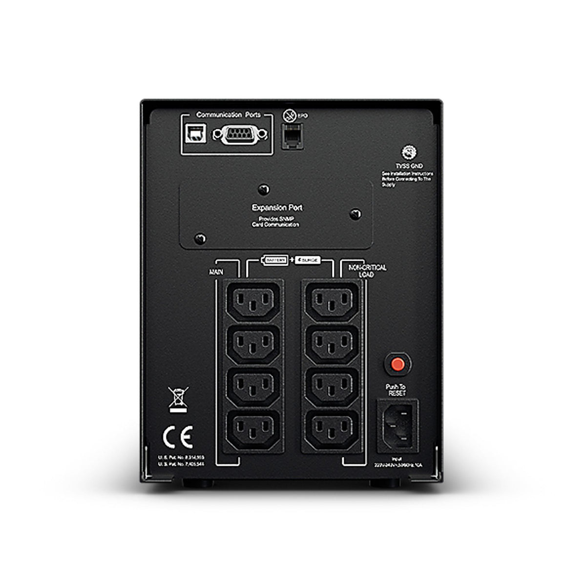 CyberPower PRO SERIES 1500VA 1350W Tower UPS LCD 2x 12V 17AH 6 IEC Outlets