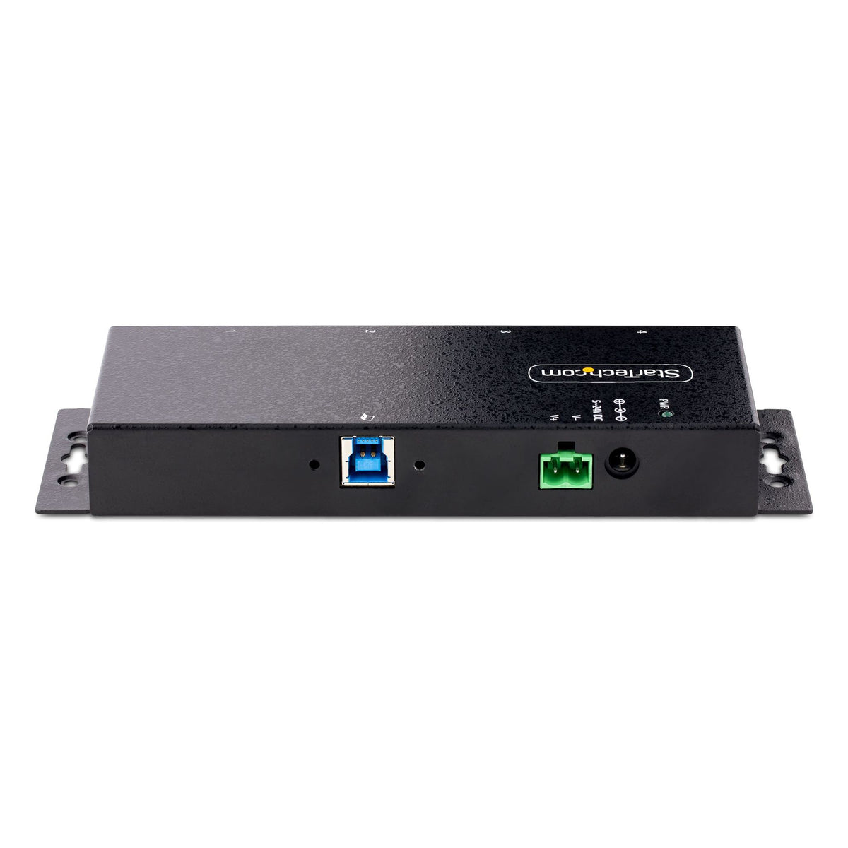 StarTech 4-Port Industrial USB 3.0 Rugged Hub 5Gbps ESD Protected Mountable