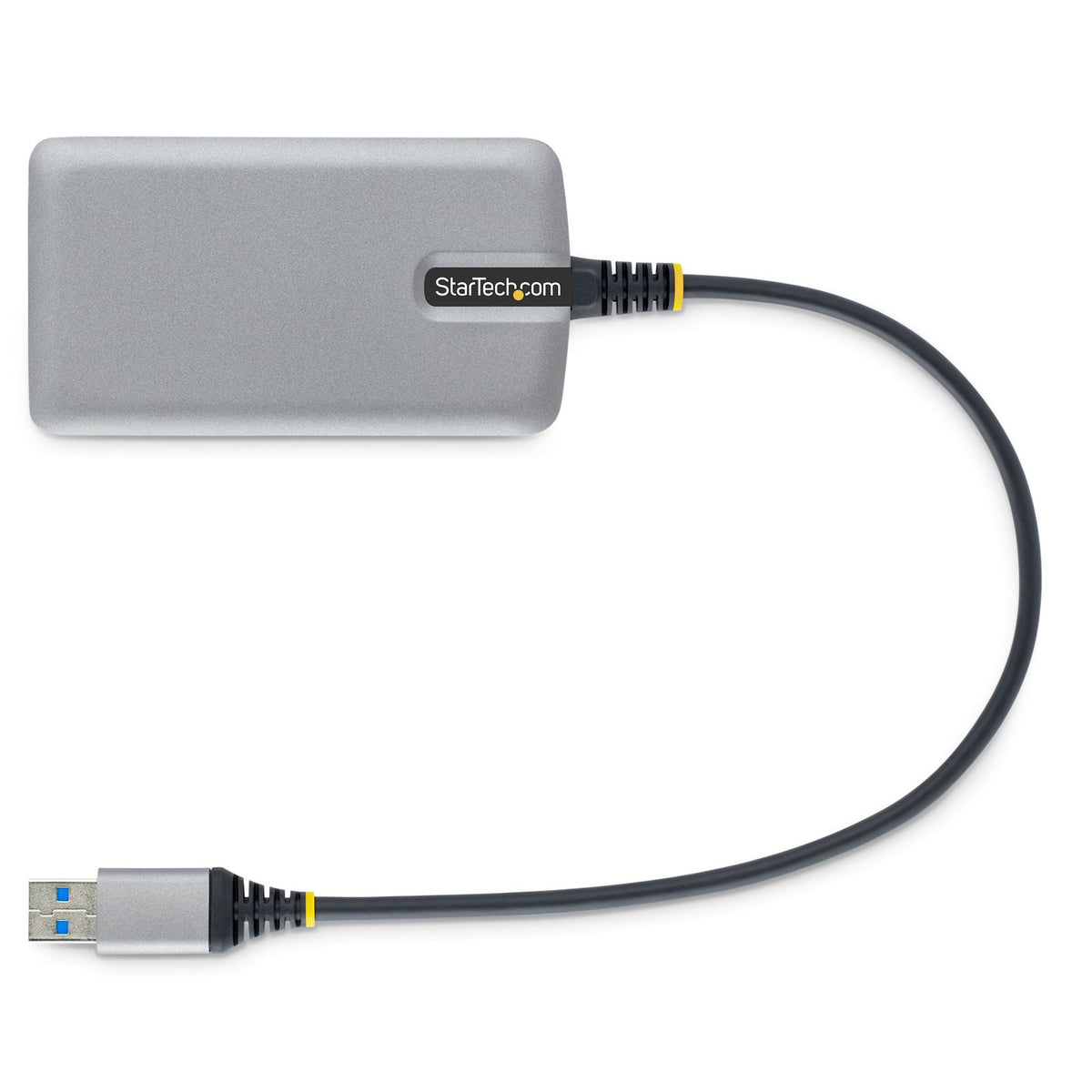 StarTech.com USB Hub - USB 3.2 (Gen 1) Type A - Portable - Space Gray - UASP