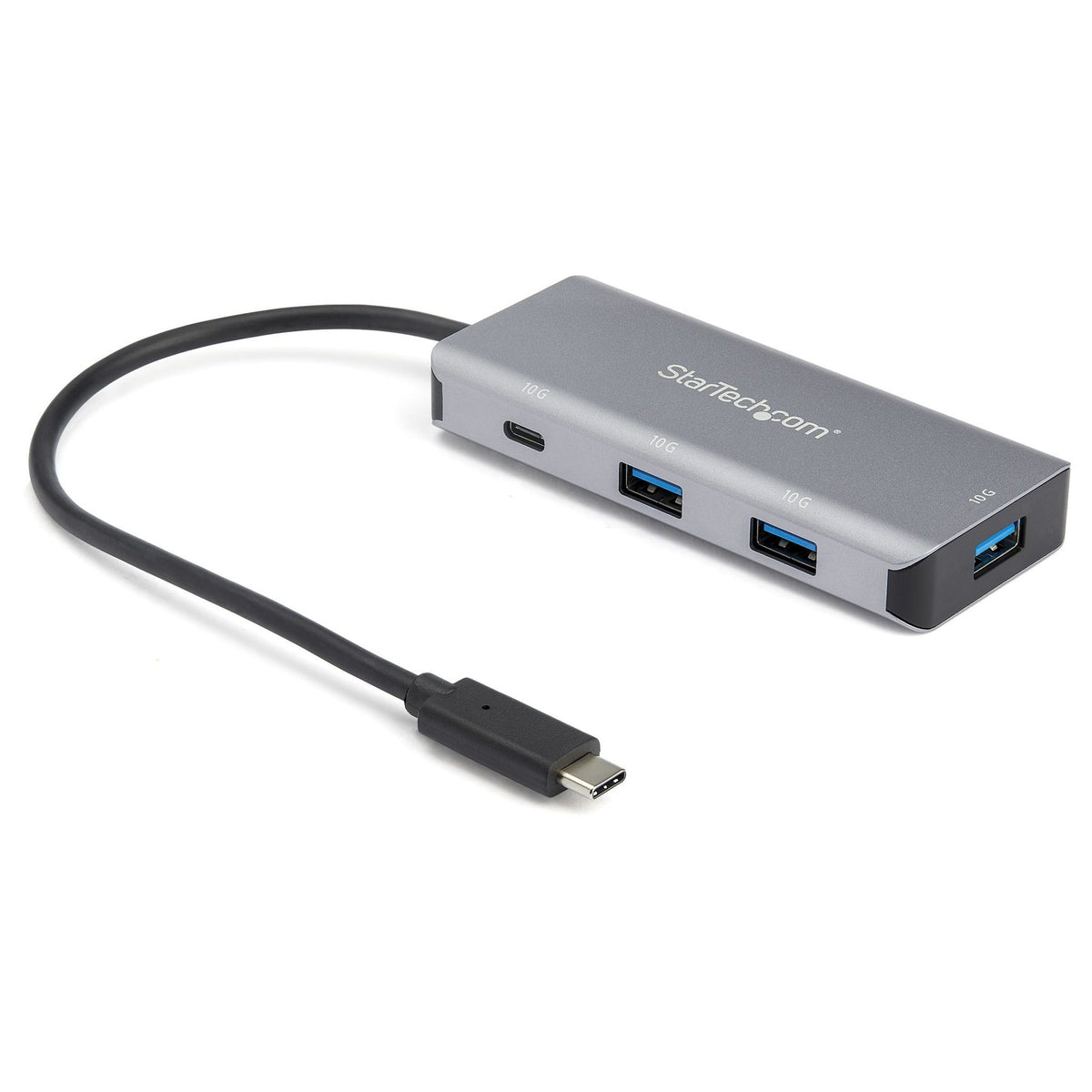 StarTech 4-Port USB-C Hub 3x USB-A 10Gbps Bus-Powered UASP Support USB 3.2