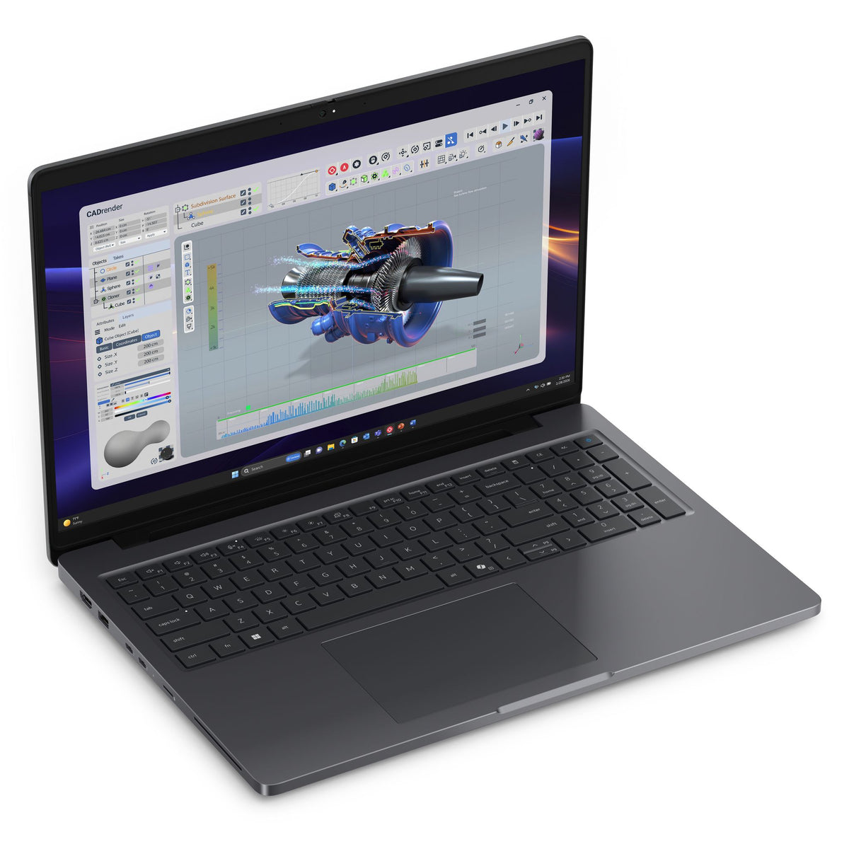 Dell Pro Precision 5 16 PW516261 - 16in FHD+ (1920x1200) - Ultra 9 386H - 32GB