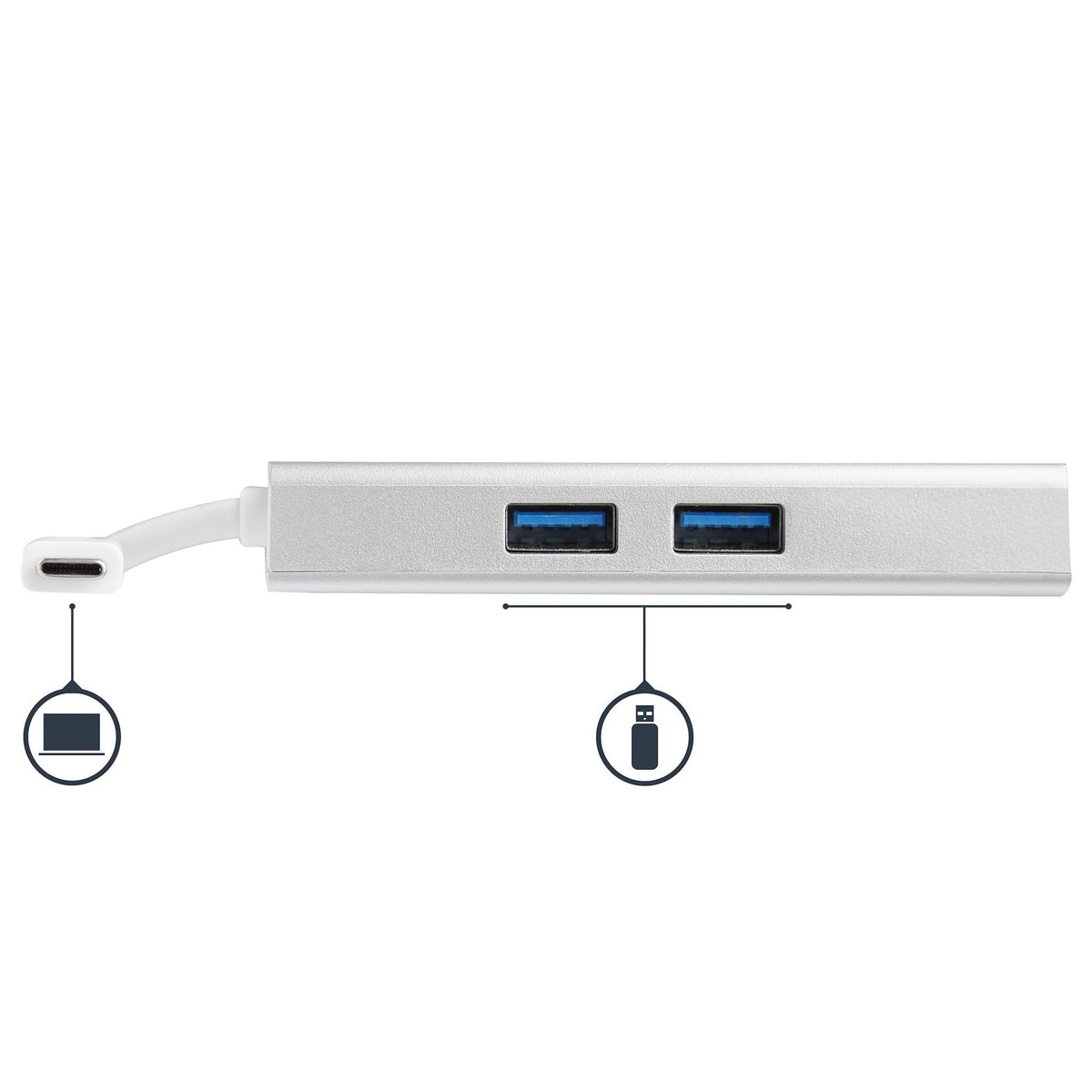 StarTech.com USB Type C Docking Station for Notebook - 60 W Power Supply