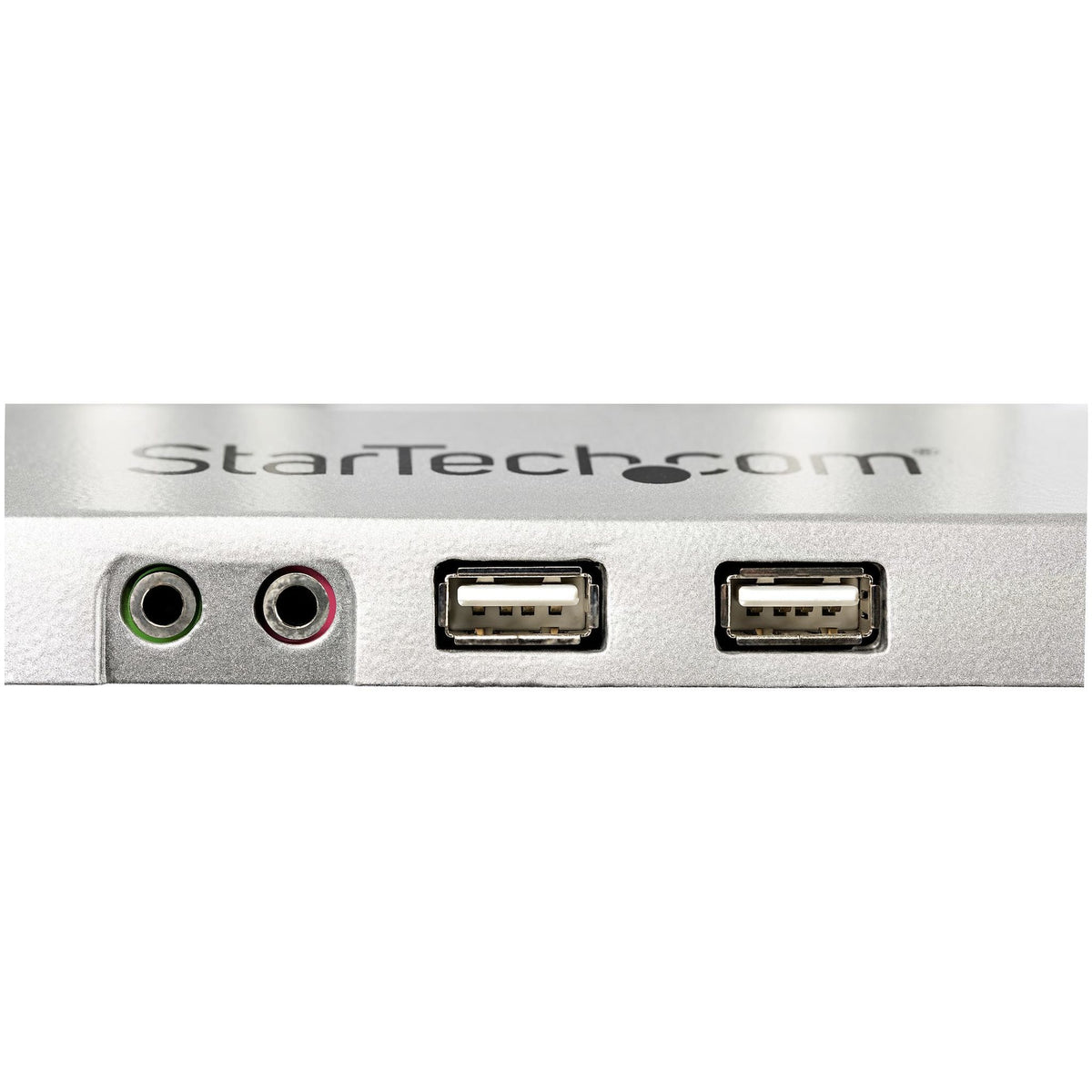 StarTech.com Dual Monitor Arm USB Audio 32" VESA 75x75/100x100 Aluminium Mount