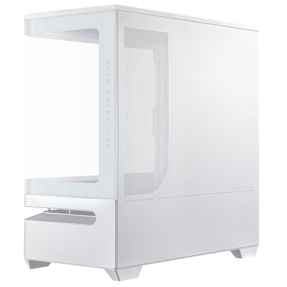 ASUS Prime AP202 White MicroATX Tempered Glass Case