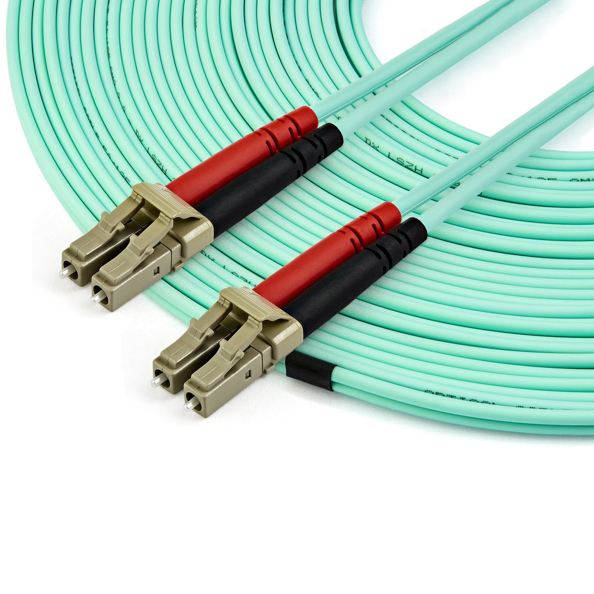 StarTech OM4 15m LC/UPC Multimode Fiber Optic Cable 50/125µm LSZH