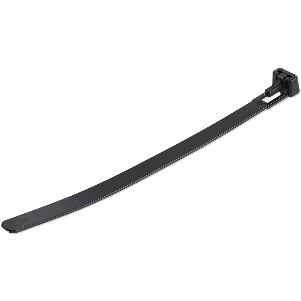 StarTech.com 100 Pack 6" Black Medium Reusable Nylon Cable Ties