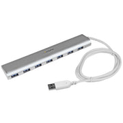 StarTech 7-Port USB 3.0 Self-Powered Hub USB-A Ports 5Gbps Expansion