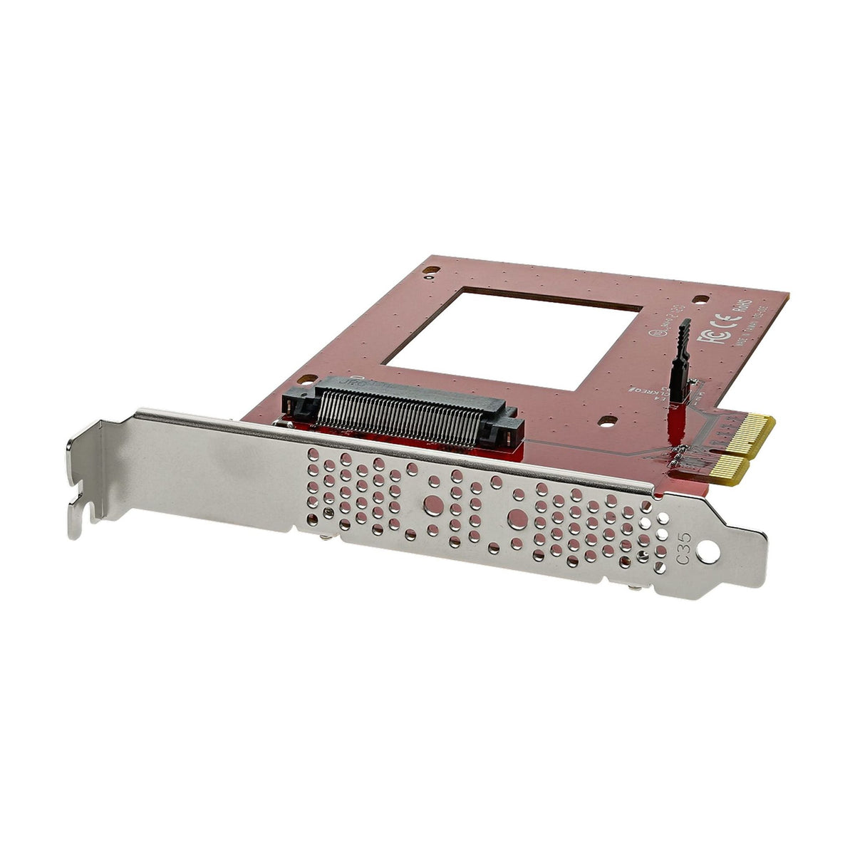StarTech.com U.2 to PCIe Adapter x4 PCI Express 4.0 NVMe SSD