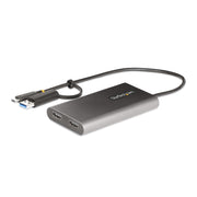 StarTech.com USB-C to Dual-HDMI Adapter 4K 60Hz 100W PD 1ft Cable
