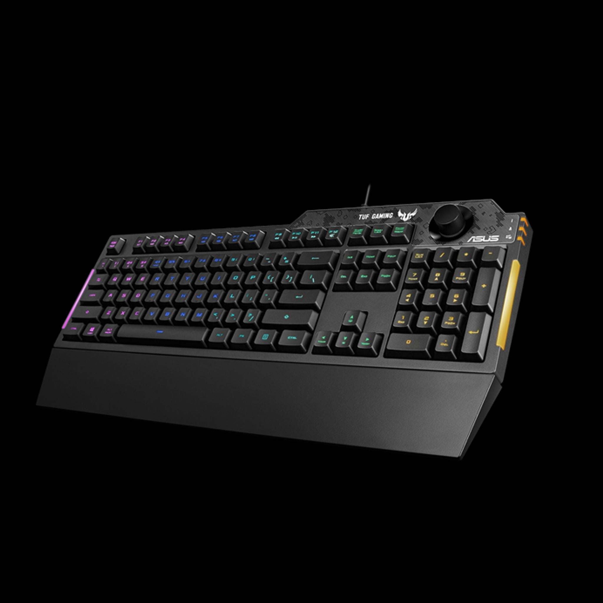 ASUS RA04 TUF GAMING K1 RGB Keyboard Volume Knob 19 Key Rollover Spill Resist... tl:b9330a8a