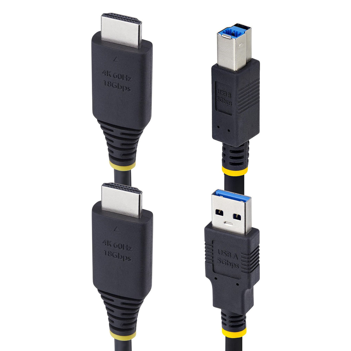 StarTech.com 3m HDMI USB 5Gbps KVM Cable 4K 60Hz