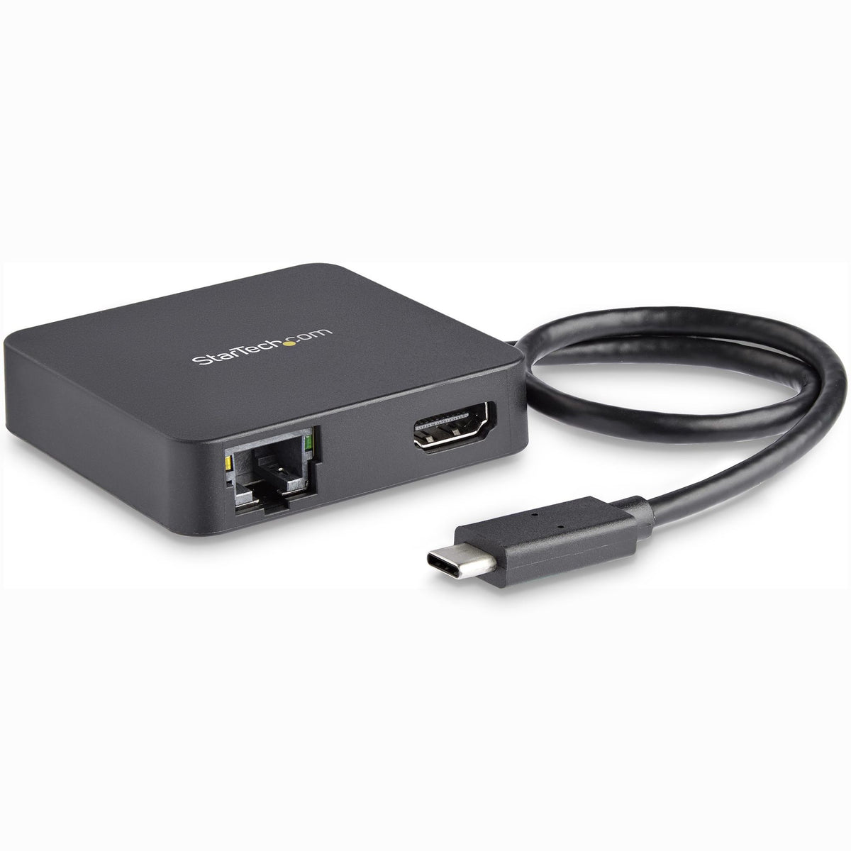 StarTech.com USB-C Docking Station Black 4K HDMI USB-A Ethernet