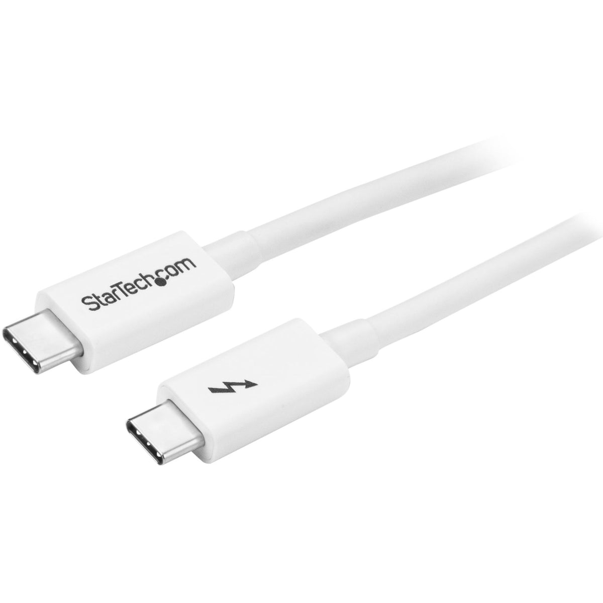 StarTech.com 1m Thunderbolt 3 Cable 20Gbps 100W PD 4K USB-C-Compatible