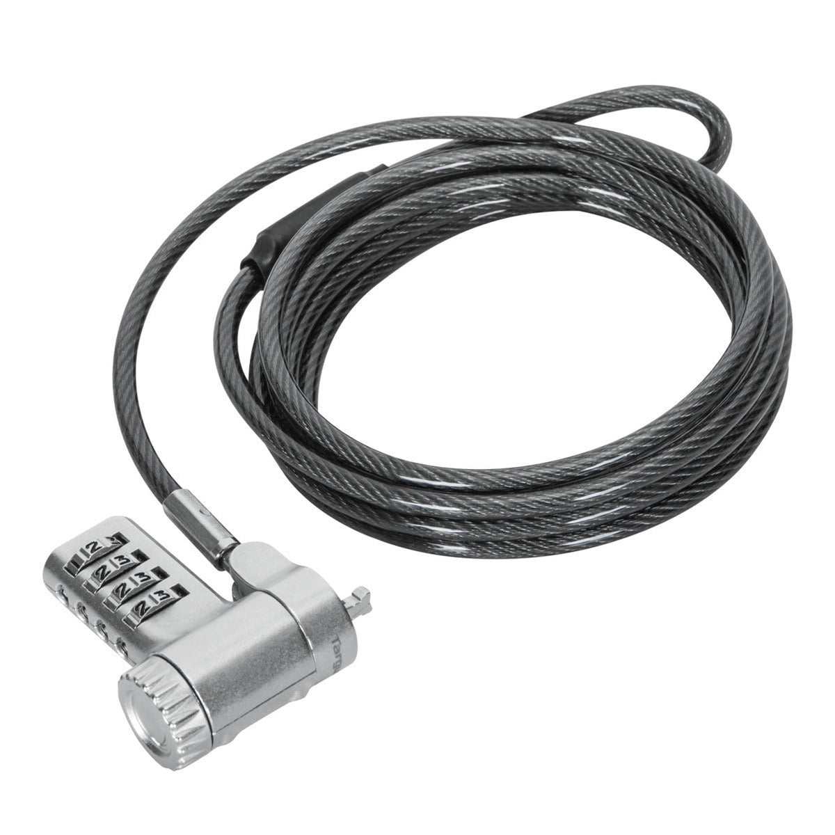 Targus DEFCON ASP96RGLX 1.98m Resettable Cable Lock Silver
