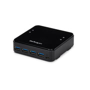 StarTech.com USB Switch - Micro USB - External - Black - 8 Total USB Port(s)