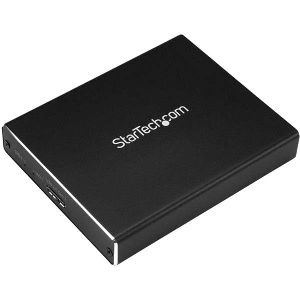 StarTech.com 2 x Total Bays DAS Storage System Portable - TAA Compliant - M.2